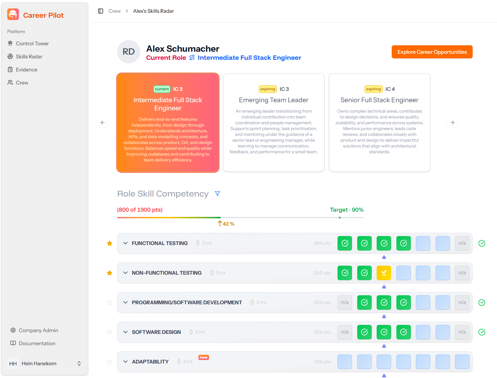 CareerPilot screenshot