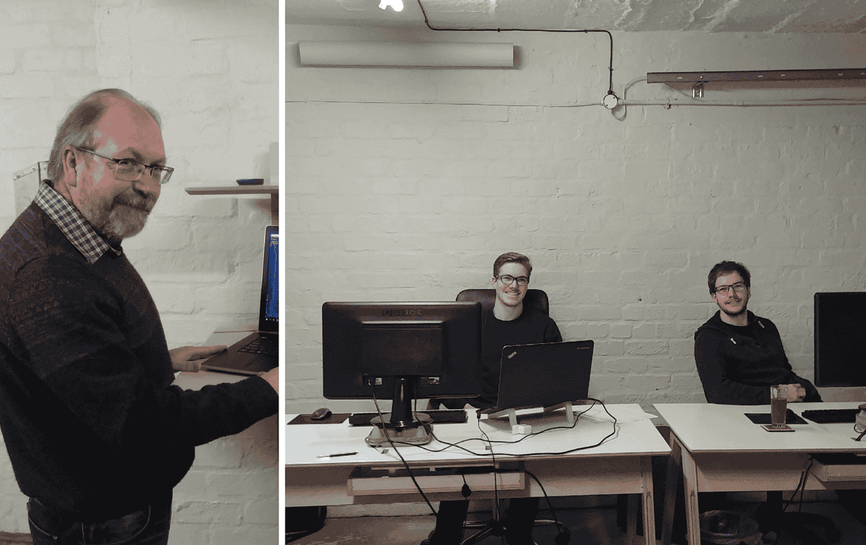 The garage where Sinov8 started